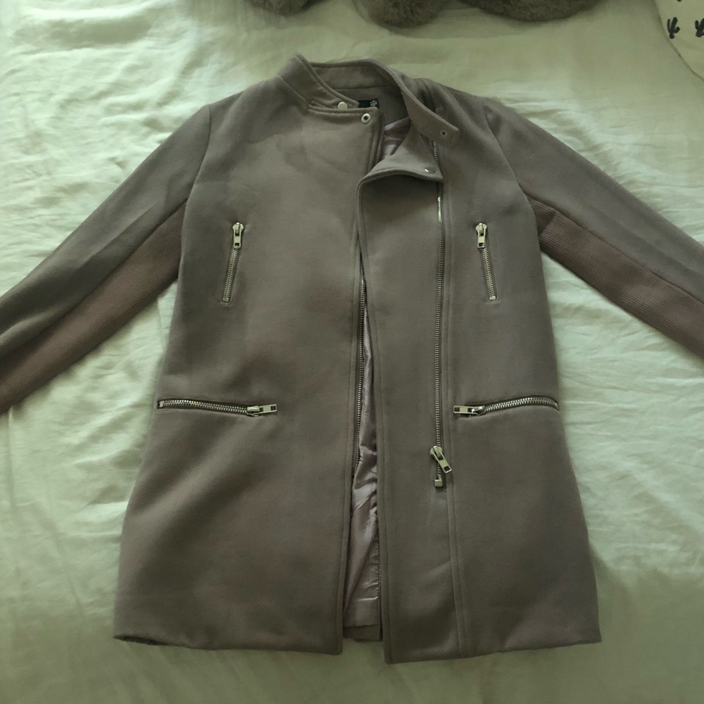 mauve coat! ✨✨